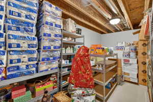 View of second storage room.