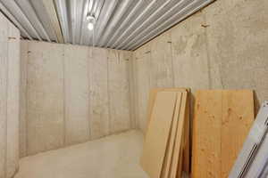 Storage room.