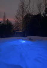 Hot Tub at night