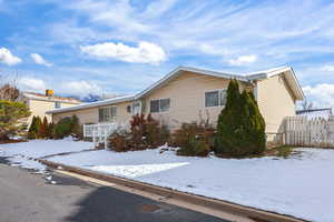 View of ranch-style home