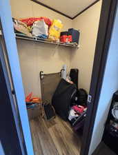 View of storage room