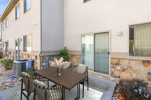 Spacious Back Patio - Virtually Staged