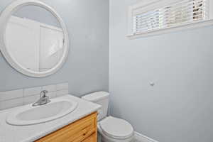 Half Bath on Main Floor