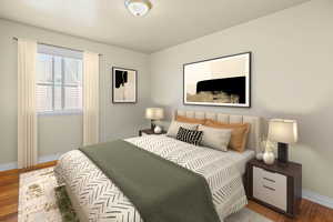 Bedroom 2 - Virtually Staged
