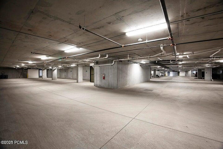 View of parking garage