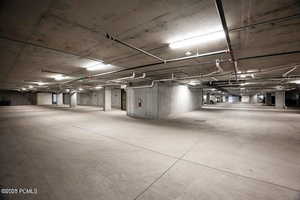 View of parking garage