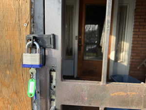 Entrance to property