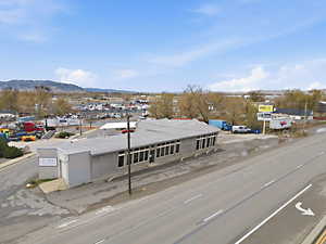 Bird's eye view of mountains