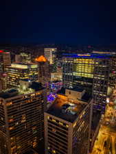 City view featuring a view of city lights