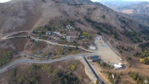 Aerial view of property's location