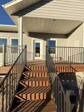 Back Entrance to property