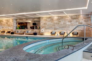 View of indoor community pool