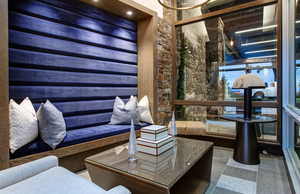 View of building lobby