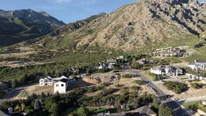 View of lot facing E