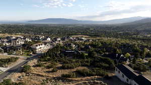 View of lot facing West