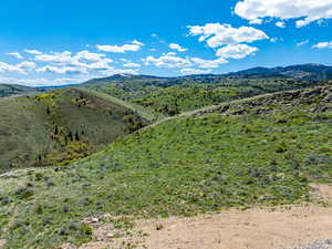 View of mountain backdrop