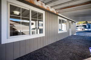 View of property exterior