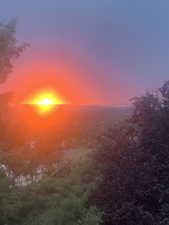 Amazing sunset views from deck