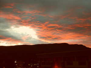 Amazing sunset views from deck