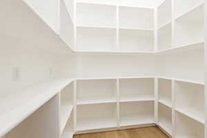 View of storage area