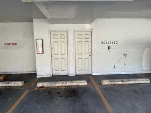 Entrance to property