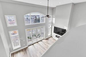 Breathtaking views from the third level.