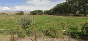 View of yard featuring a view of countryside
