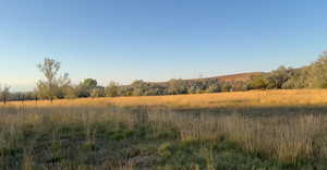View of undeveloped land with rural landscape