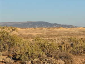 View of mountain background