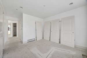 View of unfurnished bedroom