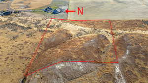 Map / location featuring property parcel outlined