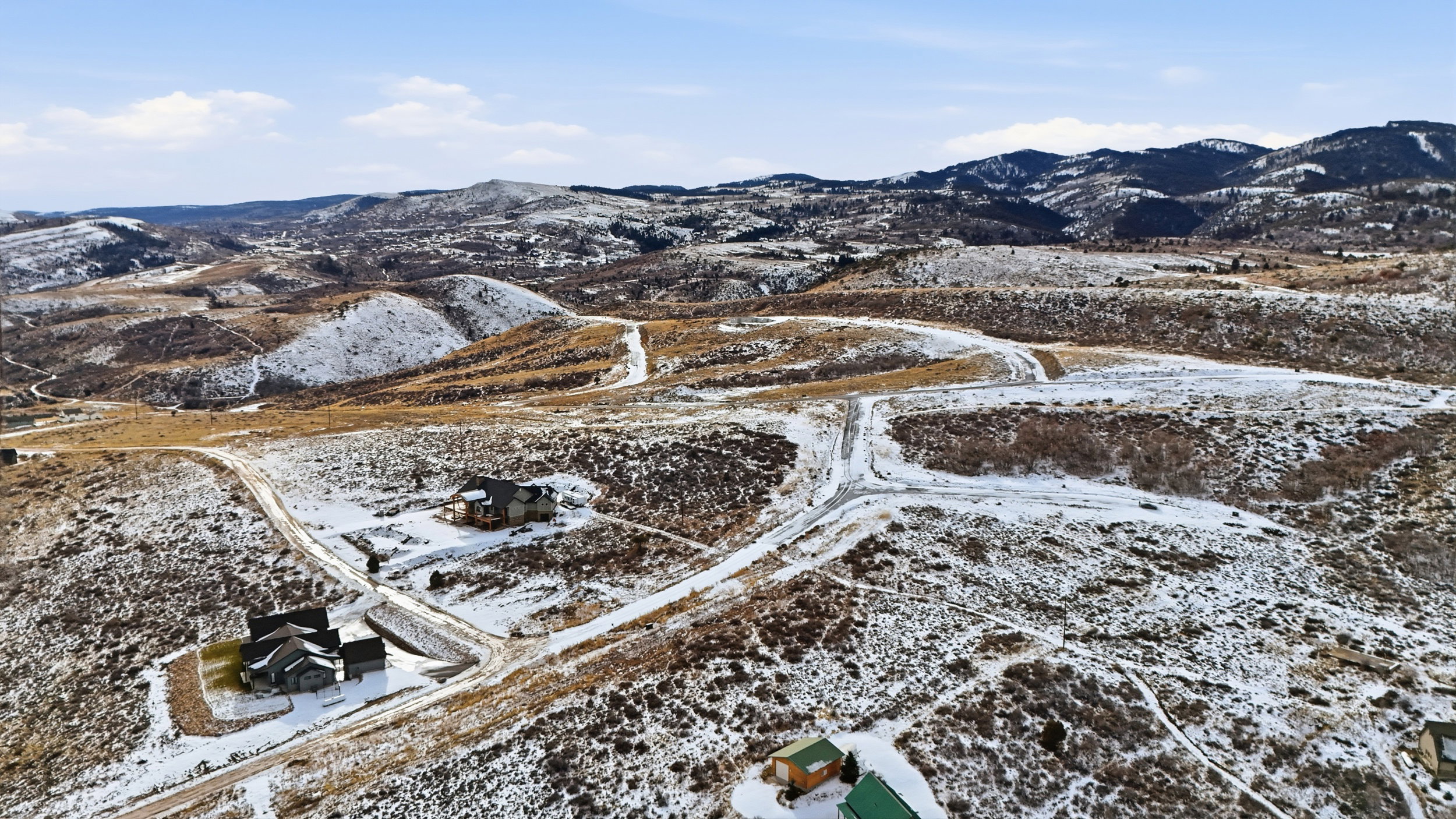 View of mountain background