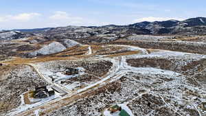 View of mountain background