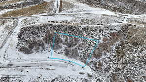 Map / location featuring property parcel outlined