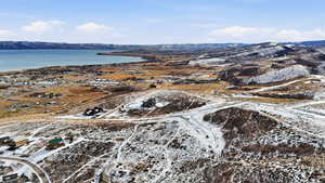 Bird's eye view of mountains
