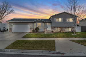 Tri-level home with RV parking