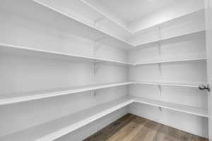 View of storage area