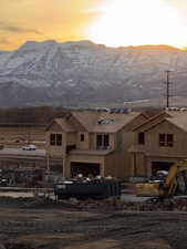View of mountain backdrop