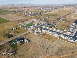 View of property location featuring rural landscape and mountains