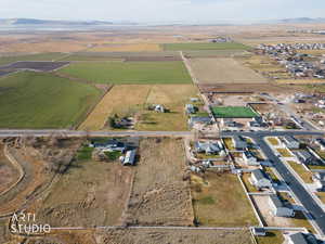 View of property location with rural landscape and farmland