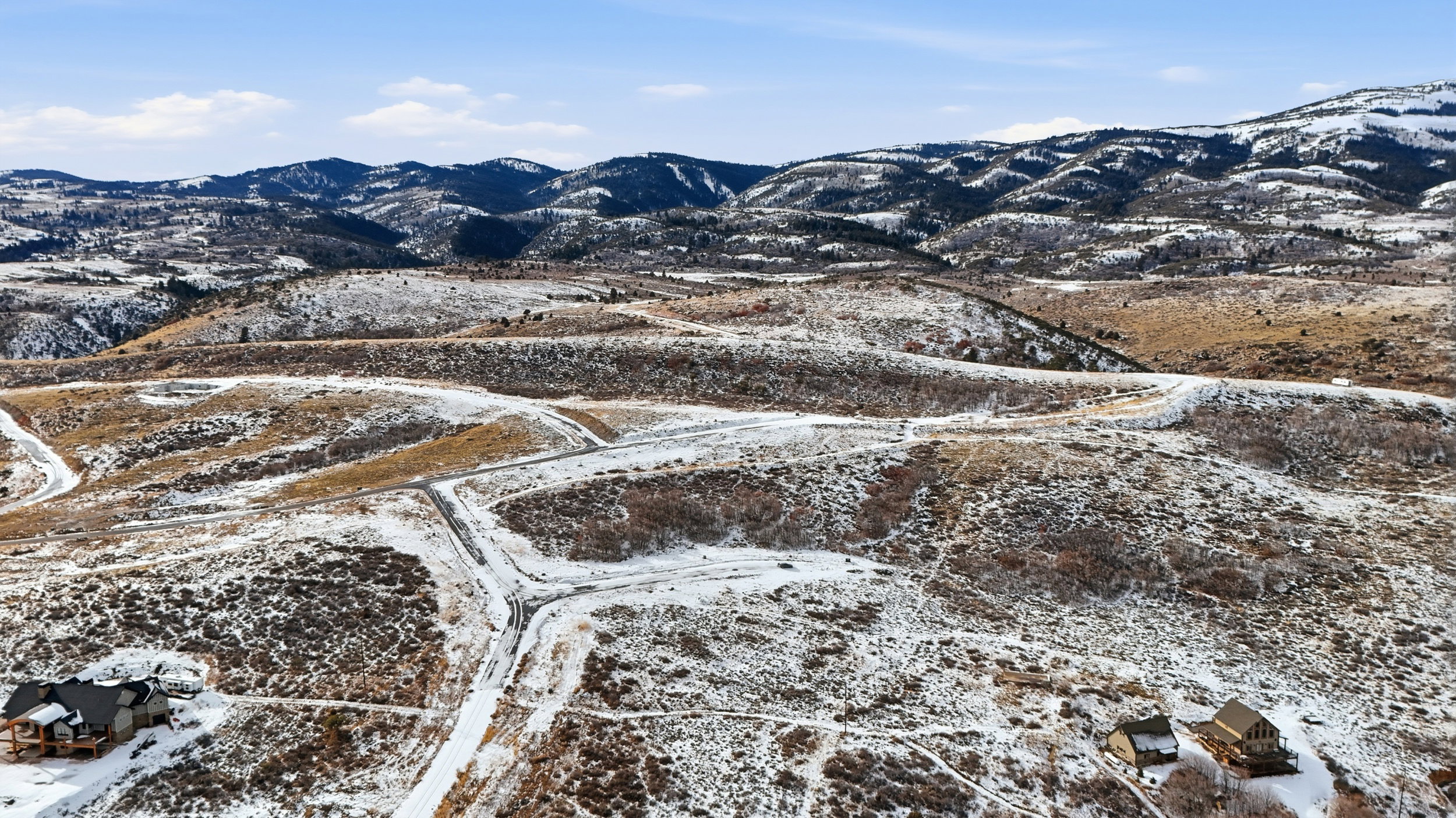 View of mountain background