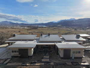 Building 10 views towards Pineview Reservoir and Mount Ogden (Snow Basin ski mountain).
