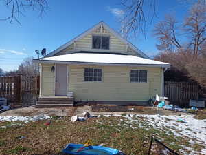 View of front facade