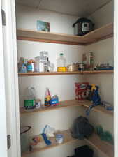 View of storage area