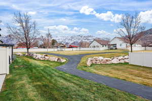 View of common area just off of the back patio