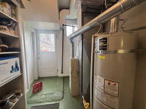 Utilities featuring secured water heater