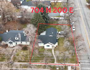 View of property location featuring property parcel outlined