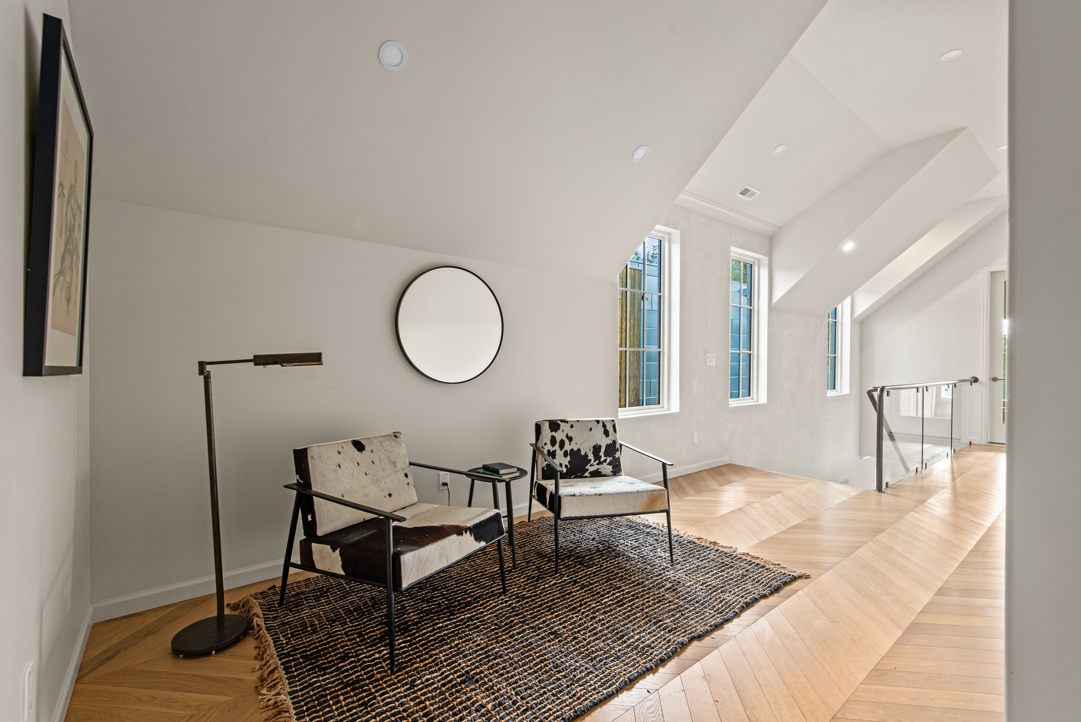 Sitting area at upstairs landing