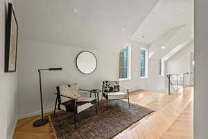 Sitting area at upstairs landing