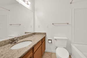 Full bathroom upstairs